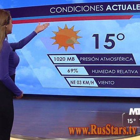   Yanet Garcia Mexican Weather Girl