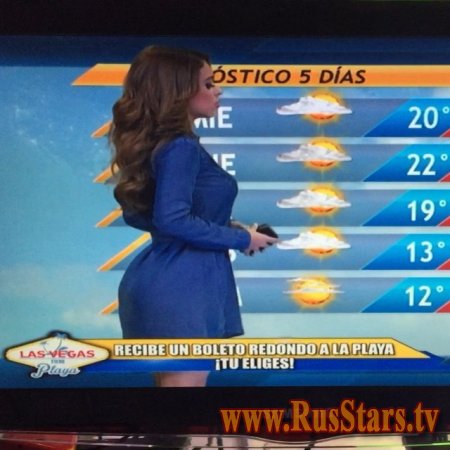   Yanet Garcia Mexican Weather Girl